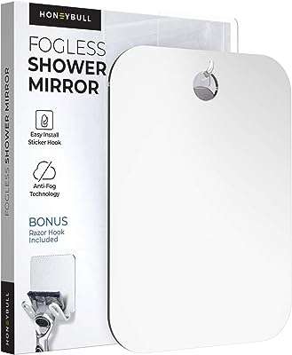 Miroir de bain plat sans buée honeyball avec crochet pour rasoir. DIAYTAR COTE D'IVOIRE, la référence du shopping à petits prix en ligne ! Parcourez notre sélection impressionnante de produits discount, allant de l'ameublement à l'électroménager, de la mode aux gadgets. Ne sacrifiez pas votre budget pour vous faire plaisir, choisissez notre boutique en ligne pour des économies garanties sur les articles de qualité.