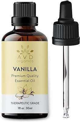 Huile essentielle de vanille d'avd organics 30 ml qualité thérapeutique de qualité supérieure pour diffuseur. DIAYTAR COTE D'IVOIRE, votre partenaire de shopping discount en ligne, regroupe une large gamme de produits à prix cassés pour tous les amateurs de bonnes affaires. Faites des économies sur vos achats de la maison à l'électroménager, de l'informatique à la mode, grâce à DIAYTAR COTE D'IVOIRE !