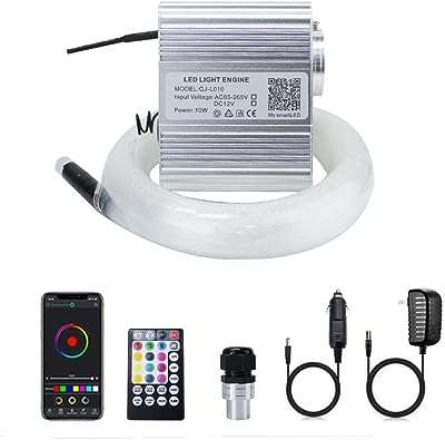 10w rgbw kit de lumières à fibre optique scintillant +. DIAYTAR COTE D'IVOIRE  - votre partenaire discount pour une vie plus abordable. Nous vous présentons une vaste sélection de produits de qualité à des prix imbattables, allant de l'électroménager performant aux articles de mode élégants. Achetez malin avec nous et réalisez d'importantes économies.