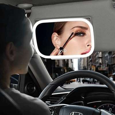 Miroir de courtoisie de voiture bulasi miroir pare soleil rechargeable avec lumière led. Discover an endless array of discounted products at DIAYTAR COTE D'IVOIRE, your go-to destination for all things affordable. Whether it's appliances, electronics, fashionable clothing, or tech-savvy gadgets, our online store offers unbeatable deals that guarantee incredible savings without compromising on quality.