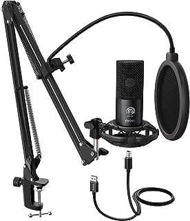 Studio microphone usb à condensateur pour ordinateur avec support de bras. DIAYTAR COTE D'IVOIRE, votre destination en ligne pour des produits de maison à prix réduits. Découvrez notre vaste collection d'articles pour la cuisine, la décoration, le rangement et bien plus encore. Avec nous, équiper votre maison devient simple et économique.