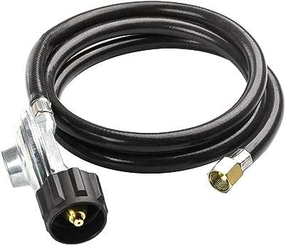Régulateur de tuyau d'extension de réservoir de propane morellian chauffage au gaz pour barbecue. DIAYTAR COTE D'IVOIRE, votre destination shopping pour des réductions imbattables ! Parcourez notre vaste sélection de produits à petits prix, des appareils électroménagers aux accessoires informatiques, en passant par les tenues tendance et les gadgets à la pointe de la technologie. Restez à la mode tout en économisant avec nos offres exceptionnelles !