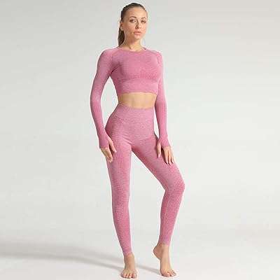 Ensemble de yoga sans couture pour femmes survêtements de fitness leggings d'entraînement. DIAYTAR COTE D'IVOIRE, votre solution discount en ligne pour une large gamme de produits. Trouvez tout ce dont vous avez besoin, de la maison à l'électroménager, de l'informatique à la mode et aux gadgets, à des prix imbattables. Naviguez, achetez et économisez avec notre boutique en ligne conviviale et bénéficiez d'une livraison rapide et fiable.