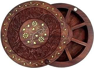 Asiwood récipients de rangement polyvalents boîte à épices avec cuillère boîte masala en bois organisateur. DIAYTAR COTE D'IVOIRE  - Votre source en ligne pour des produits discount de qualité. Explorez notre boutique en ligne et découvrez une large variété de produits, du petit électroménager aux gadgets les plus en vogue. Profitez de nos prix cassés et trouvez les meilleurs deals pour vos besoins quotidiens.