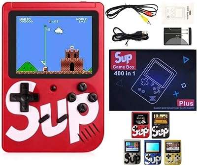 Supgamebox plus console game boy mini rétro 400 en 1 de 30 pouces. Vous cherchez des produits discount sans compromis sur la qualité ? DIAYTAR COTE D'IVOIRE  répond à vos attentes en offrant une large gamme d'articles pour tous les besoins, des appareils électroménagers aux gadgets dernier cri. Explorez notre catalogue en ligne et trouvez tout ce dont vous avez besoin à prix cassés.