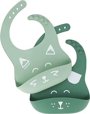 Babymoov bib'isy lot de 2 bavoirs en silicone vert taille unique. DIAYTAR COTE D'IVOIRE  - La boutique en ligne discount incontournable pour tous vos besoins. Explorez notre vaste catalogue de produits, comprenant des articles pour la maison, l'électroménager, l'informatique et la mode, tous à des prix défiant toute concurrence.