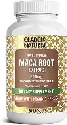 Extrait naturel de maca oladole 500 mg équivalent à 5000 poudre. Faites des économies considérables chez DIAYTAR COTE D'IVOIRE, votre destination en ligne pour des produits discount. Notre boutique propose une large sélection d'articles pour la maison, l'électroménager, l'informatique, la mode et bien plus encore, avec des tarifs compétitifs et une satisfaction client garantie.