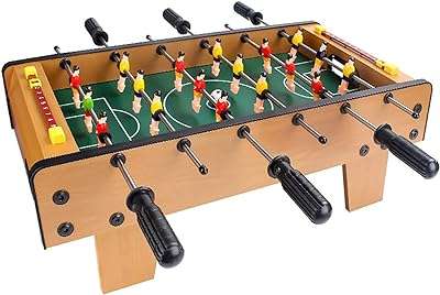 Jeux de table baby foot football en bois 2 6 joueurs société. Découvrez DIAYTAR COTE D'IVOIRE, votre boutique en ligne généraliste offrant une sélection impressionnante de produits discount. Que vous recherchiez des articles pour votre maison, des appareils électroménagers à la pointe de la technologie, des équipements informatiques ou même les dernières tendances de la mode et les gadgets les plus cool, nous avons tout ce dont vous avez besoin, à des prix incroyablement bas !
