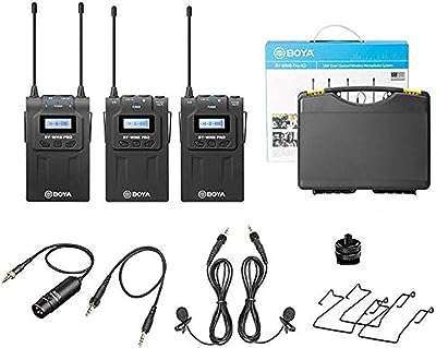 Microphone sans fil professionnel double fréquence boya (by wm8 pro k2). Profitez de bonnes affaires toute l'année avec DIAYTAR COTE D'IVOIRE ! Que vous recherchiez des articles pour la maison, des équipements informatiques abordables ou des essentiels de la mode, notre boutique en ligne vous propose un vaste choix de produits discount pour répondre à tous vos besoins.