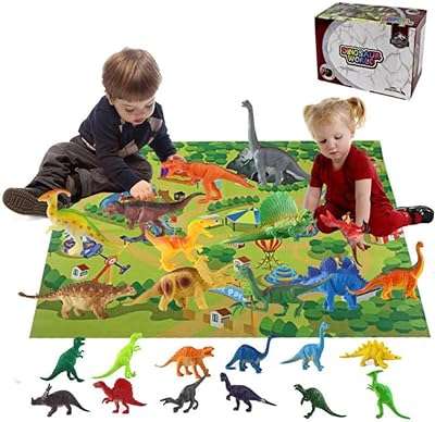 Ensemble de jeu de dinosaures en plastique mom me 24 pièces figurines éducatives réalistes avec tapis. Trouvez les meilleurs bons plans chez DIAYTAR COTE D'IVOIRE, le go-to store en ligne pour tous vos besoins discount. Explorez notre large gamme de produits, des vêtements à la mode aux gadgets high-tech, et profitez de prix imbattables sans sacrifier la qualité !