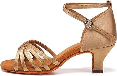 Chaussures de danse latine pour femmes ykxlm performance professionnelle salsa tango