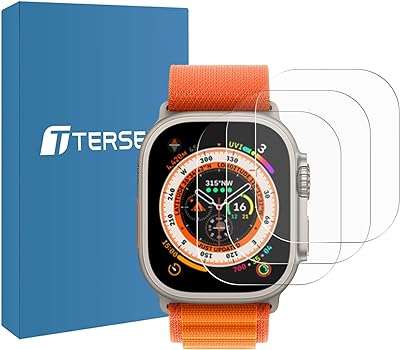 Protecteur d'écran tercelli glass pour apple watch ultra 49 mm (version. DIAYTAR COTE D'IVOIRE  - Votre guichet unique pour des achats discount en ligne. Découvrez notre catalogue diversifié regorgeant de produits pour la maison, l'électroménager, l'informatique, la mode et les gadgets, le tout à des prix avantageux. Naviguez facilement sur notre site convivial et trouvez les meilleures offres pour vos besoins du quotidien.