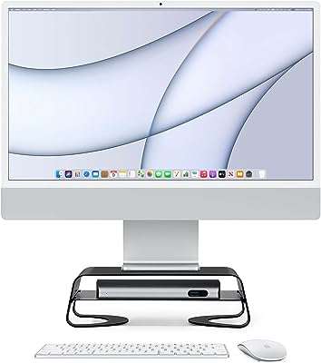 Support de moniteur incurvé surélevé twelve south | bureau ergonomique avec étagère rangement pour imac. DIAYTAR COTE D'IVOIRE  - votre solution tout-en-un pour des achats discount en ligne ! Découvrez notre gamme finale de produits, allant des indispensables de la maison aux dernières tendances de la mode et de la technologie. Obtenez les meilleurs prix sur une sélection variée d'articles, vous permettant de réaliser d'énormes économies tout en profitant de produits de qualité. Avec des options de livraison flexibles et une satisfaction garantie, nous faisons de votre expérience d'achat un jeu d'enfant !
