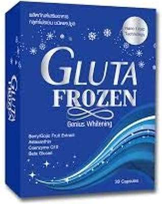 Gélules blanchissantes gluta nano frozen genius 30 capsules