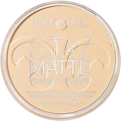 Rimmel london stay matte poudre pressée translucide 01 14g. Ne payez pas plus cher pour vos achats ! DIAYTAR COTE D'IVOIRE  propose une sélection de produits discount pour tous les budgets, allant de la maison à l'électroménager en passant par l'informatique, la mode et les gadgets. Faites des économies sans compromis sur la qualité !
