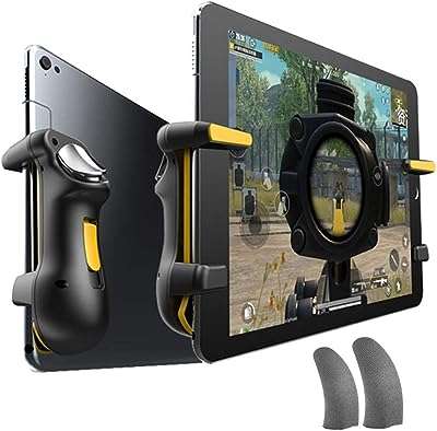 Contrôleur barbock pubg pour tablette ipad l1r1 manette de jeu de tir capacitif avec bouton. Besoin de faire des économies ? Faites confiance à DIAYTAR COTE D'IVOIRE, la boutique en ligne discount idéale pour toutes vos envies. Parcourez notre gamme complète de produits, allant de la maison à l'électroménager, de l'informatique à la mode et aux gadgets, et découvrez des offres irrésistibles. Achetez en toute confiance, car la satisfaction de nos clients est notre priorité absolue.