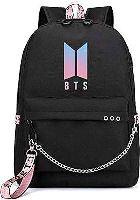 Sac à dos imprimé bts jungkook bangtan boys sac d'école bandoulière avec chaîne de voyage. Besoin de renouveler votre garde-robe sans vous ruiner ? Faites un tour sur DIAYTAR COTE D'IVOIRE, votre boutique en ligne discount incontournable pour la mode à petits prix ! De la dernière tendance aux vêtements basiques, nous vous proposons un large choix pour tous les styles et toutes les tailles. Ne sacrifiez plus votre budget pour rester à la pointe de la mode !
