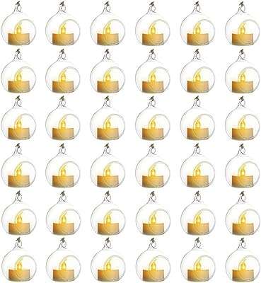 Bougeoirs zekeki en verre transparent avec lumières led bougeoirs en boule de suspendus. Faites des économies considérables sur tous vos achats en ligne avec DIAYTAR COTE D'IVOIRE . Notre boutique en ligne vous propose une variété de produits discount, allant des équipements informatiques aux vêtements tendance, en passant par les accessoires pour la maison et les appareils ménagers.