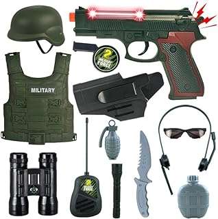 Jouet militaire amateur avec gilet de sécurité pour enfants et garçons pour jouer en plein. Avec DIAYTAR COTE D'IVOIRE, vous pouvez acheter intelligemment tout en restant dans votre budget. Notre boutique en ligne propose une sélection de produits discount pour la maison, l'électroménager, l'informatique et la mode, avec des prix attractifs. Parcourez notre collection dès maintenant et trouvez tout ce dont vous avez besoin à moindre coût !