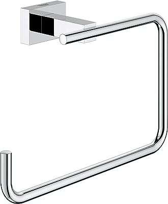 Ensemble d'accessoires de salle de bain grohe anneau porte serviette collection essentials. DIAYTAR COTE D'IVOIRE, votre boutique en ligne de confiance pour tous vos besoins en produits discount. Parcourez notre sélection minutieusement choisie pour trouver des articles de qualité pour la maison, l'électroménager, l'informatique, la mode et les gadgets, le tout à des prix avantageux. Simplifiez vos achats en ligne avec DIAYTAR COTE D'IVOIRE  et réalisez des économies dès maintenant.