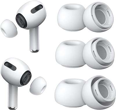 [3 paires] embouts d'oreille de remplacement pour airpods pro et airpods 2e génération avec trou. Faites de bonnes affaires dès aujourd'hui avec DIAYTAR COTE D'IVOIRE  ! Parcourez notre boutique en ligne généraliste où vous trouverez une large gamme de produits discount, des articles pour la maison à l'électroménager, en passant par l'informatique et la mode. Profitez de nos prix compétitifs et offrez-vous des produits de qualité à moindre coût.