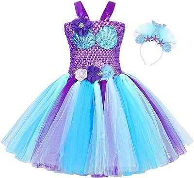 Robe tutu sirène eames parley pour filles costume de princesse halloween. Bienvenue chez DIAYTAR COTE D'IVOIRE, la plateforme en ligne par excellence pour vos besoins en produits discount ! Parcourez notre sélection impressionnante, allant de l'électroménager haut de gamme aux accessoires informatiques dernier cri, des vêtements tendance aux gadgets innovants. Ne cherchez plus, nous sommes là pour rendre votre expérience de shopping abordable et inoubliable.