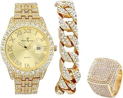 Montre pour homme charles raymond exact cloutée de diamants en cristal avec date et chiffres. Ne payez pas plus cher ! DIAYTAR COTE D'IVOIRE  vous offre des produits discount de qualité supérieure à des prix abordables. Découvrez notre large sélection d'articles pour la maison, l'électroménager, l'informatique, la mode et les gadgets les plus recherchés. Visitez notre site dès maintenant et bénéficiez de nos offres exclusives pour économiser sur tous vos achats.