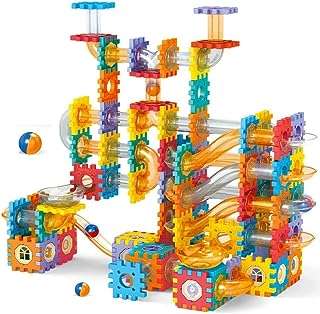 Marble run race track blocs de construction 286 pièces stem. DIAYTAR COTE D'IVOIRE  - le secret des bonnes affaires en ligne. Simplifiez vos achats et réalisez des économies substantielles grâce à notre sélection éclectique comprenant des articles pour votre maison, des gadgets high-tech, des produits informatiques et des vêtements branchés, tous à des prix imbattables.