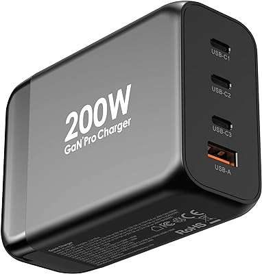 Station de recharge powerology gane 200 w charge rapide simultanée pour plusieurs. DIAYTAR COTE D'IVOIRE  - la référence en matière de shopping en ligne à prix réduit. Trouvez tout ce dont vous avez besoin pour votre maison, de l'électroménager pratique aux articles de mode tendance, en passant par les dernières innovations technologiques. Faites des économies sans compromettre la qualité avec notre selection de produits discount de confiance.