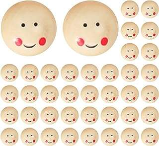 40 pièces de perles rondes en bois avec motif de visage souriant. DIAYTAR COTE D'IVOIRE  : la boutique en ligne qui révolutionne votre façon de consommer. Découvrez un large choix de produits discount, de l'électroménager à l'informatique, en passant par la mode et les gadgets, et bénéficiez de prix imbattables sans sacrifier la qualité. Rendez-vous sur notre site dès maintenant et faites-vous plaisir à petits prix !