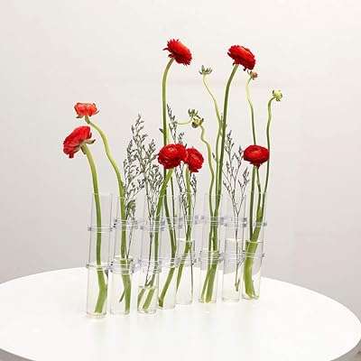 Yardoy test vase en verre cristal pot de fleur jardinière plante. Optez pour des achats malins avec DIAYTAR COTE D'IVOIRE, la boutique en ligne généraliste qui met à votre disposition une pléthore de produits discount. Décorez votre maison, équipez votre cuisine avec des électroménagers modernes, trouvez le dernier ordinateur portable ou mettez à jour votre garde-robe avec nos articles de mode à prix abordables. Découvrez un monde de bonnes affaires, à portée de clic !