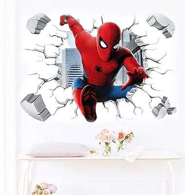 Amaiba 3d spider man breaking throws stickers muraux autocollants muraux araignée rouge pour enfants. Chez DIAYTAR COTE D'IVOIRE, nous croyons que le shopping discount ne devrait pas signifier sacrifier la qualité. Parcourez notre boutique en ligne pour trouver des prix imbattables sur une large sélection de produits, allant de l'électroménager à la mode. Achetez malin avec DIAYTAR COTE D'IVOIRE  !