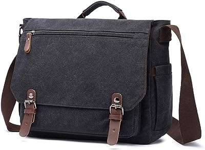 Sac messager pour ordinateur portable 156" à bandoulière en toile. Découvrez DIAYTAR COTE D'IVOIRE, la référence en matière d'achat malin en ligne, vous proposant une large gamme de produits allant de la mode aux articles informatiques, avec des réductions exceptionnelles.
