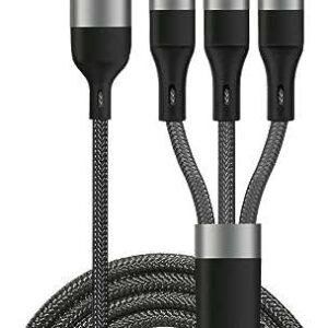 Câble de charge multi 66 w 3 en 1 usb a vers. DIAYTAR COTE D'IVOIRE  - L'adresse incontournable des chasseurs de bonnes affaires en ligne. Découvrez notre large gamme de produits à prix discount, allant des gadgets innovants aux appareils électroménagers dernier cri. Faites des économies sans sacrifier vos envies !