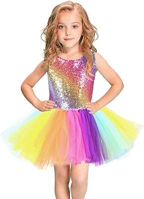Robe tutu arc en ciel pour filles enfants en bas âge robes de soirée. DIAYTAR COTE D'IVOIRE  est l'adresse incontournable pour tous ceux qui cherchent des produits discount en ligne. Parcourez notre site et trouvez des offres imbattables sur une grande variété de produits, des articles pour la maison aux produits high-tech en passant par les dernières tendances mode et les gadgets les plus recherchés.