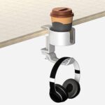 Porte gobelet de bureau babitoo étanche 2 en 1 avec support pour casque sous le bureau. DIAYTAR COTE D'IVOIRE  : la boutique en ligne qui révolutionne votre façon de consommer. Découvrez un large choix de produits discount, de l'électroménager à l'informatique, en passant par la mode et les gadgets, et bénéficiez de prix imbattables sans sacrifier la qualité. Rendez-vous sur notre site dès maintenant et faites-vous plaisir à petits prix !