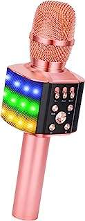 Bonaok microphone karaoké bluetooth sans fil avec lumières led contrôlables haut parleur de microphone. Parcourez notre magasin en ligne DIAYTAR COTE D'IVOIRE  et profitez de nos offres incroyables sur une large gamme de produits. Trouvez tout ce dont vous avez besoin, de l'électroménager à l'informatique, et restez à la mode sans vous ruiner grâce à nos articles à prix réduits.