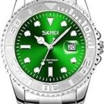 Montre pour hommes mode décontractée en acier inoxydable montre argentée résistante. Découvrez DIAYTAR COTE D'IVOIRE, la référence en matière d'achat malin en ligne, vous proposant une large gamme de produits allant de la mode aux articles informatiques, avec des réductions exceptionnelles.