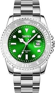 Montre pour hommes mode décontractée en acier inoxydable montre argentée résistante. Découvrez DIAYTAR COTE D'IVOIRE, la référence en matière d'achat malin en ligne, vous proposant une large gamme de produits allant de la mode aux articles informatiques, avec des réductions exceptionnelles.