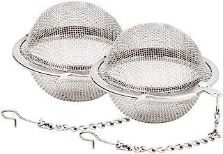2 pièces 2.1" boules à thé en maille d'acier inoxydable. Découvrez DIAYTAR COTE D'IVOIRE, la boutique en ligne où vous trouverez des articles discount pour tous les aspects de votre vie quotidienne. Que vous recherchiez des équipements pour la maison, des appareils électroniques dernier cri, des vêtements à la mode ou des gadgets innovants, notre vaste sélection de produits vous garantit des économies substantielles sans sacrifier la qualité. Faites des achats malins et profitez de prix imbattables avec DIAYTAR COTE D'IVOIRE .