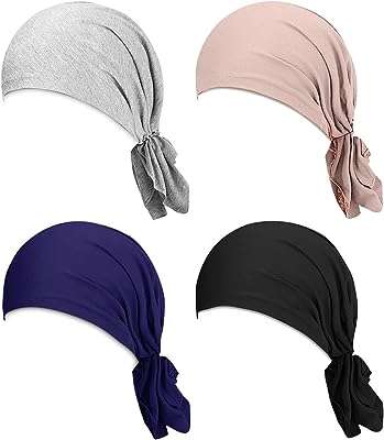 4 pièces turbans pour femmes foulards pré noués à enfiler mode chapeaux. Découvrez DIAYTAR COTE D'IVOIRE, la référence en ligne pour des achats discount. Trouvez tout ce dont vous avez besoin, des articles de maison aux dernières innovations technologiques, sans vous ruiner. Avec notre sélection variée et nos prix compétitifs, vous êtes sûr de trouver les meilleures affaires.