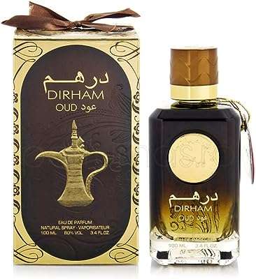 Parfum dirham oud pour homme 100 ml de ard al zaafaran un parfum. Ne cherchez plus ailleurs, DIAYTAR COTE D'IVOIRE  vous offre le meilleur choix de produits discount en ligne. Avec notre assortiment varié et nos prix compétitifs, vous trouverez tout ce dont vous avez besoin pour la maison, l'électronique, l'informatique et la mode. Faites des économies tout en faisant des achats intelligents.