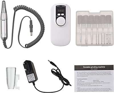 Perceuse à ongles électrique rechargeable 35 000 tr min affichage led grande vitesse avec porte stylo. DIAYTAR COTE D'IVOIRE  vous offre un large éventail de produits discount adaptés à tous les budgets. Faites des bonnes affaires sur une sélection d'articles pour la maison, l'électroménager, l'informatique, la mode et les gadgets. Profitez de nos prix cassés et découvrez une nouvelle façon de faire des économies sans sacrifier la qualité !