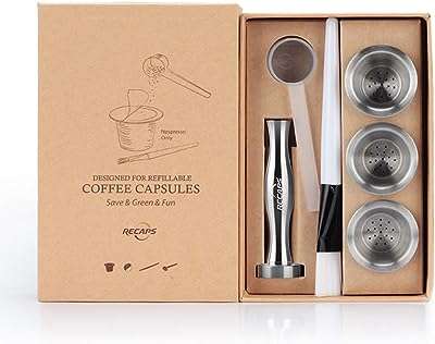 Capsules rechargeables en acier inoxydable 3pods+1tamper+120couvercles argent. Vous cherchez à faire des économies sans sacrifier la qualité ? Faites confiance à DIAYTAR COTE D'IVOIRE, votre boutique en ligne où vous trouverez une large sélection d'articles discount pour tous les goûts. Profitez de nos prix compétitifs sur des produits allant de la maison à l'électroménager, en passant par l'informatique et la mode.