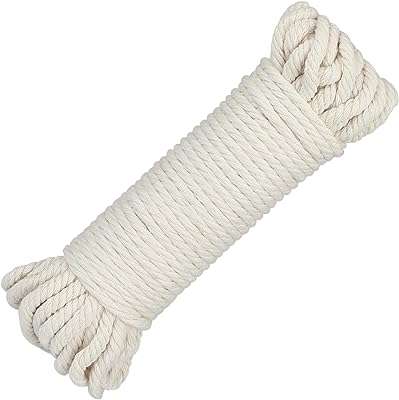 Cordon en coton blanc privivi 6 mm fait à la main. Découvrez DIAYTAR COTE D'IVOIRE, votre nouvelle destination pour des achats discount en ligne. Parcourez notre large assortiment de produits allant des articles pour la maison aux appareils électroniques, en passant par la mode et les gadgets, et bénéficiez de réductions incroyables. Ne cherchez plus ailleurs, nous avons tout ce qu'il vous faut à des prix compétitifs.
