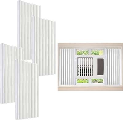 Hortsun 4 pièces panneaux latéraux de climatiseur de fenêtre d'isolation en mousse. Ne payez plus le prix fort pour vos achats en ligne, choisissez DIAYTAR COTE D'IVOIRE  et économisez ! Découvrez notre boutique en ligne généraliste offrant une multitude de produits discount, allant des articles pour la maison aux dernières tendances mode en passant par l'informatique et les gadgets. Faites des économies sur tous vos achats sans compromis sur la qualité.