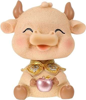 Glstoy 1 pièce d'ornements d'animaux arts automobiles et artisanat décorations de gâteaux de voitures figurine vache porte bonheur statue bœuf chinois de ́corations. Dites adieu aux prix exorbitants avec DIAYTAR COTE D'IVOIRE, votre destination en ligne pour des produits discount de qualité. Du dernier cri en matière d'électroménager aux tendances de la mode à prix réduits, notre boutique en ligne propose une large gamme d'articles à des prix imbattables. Ne manquez pas nos offres spéciales qui vous permettront de réaliser d'énormes économies.
