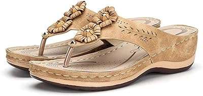 Zmyc sandales à talons compensés pour femmes pantoufles orthopédiques florales la mode sandales de plage. Faites des économies sans compromettre votre satisfaction avec DIAYTAR COTE D'IVOIRE . Notre boutique en ligne propose une variété de produits discount dans différentes catégories, de l'électronique à la mode. Trouvez tout ce dont vous avez besoin à des prix imbattables !