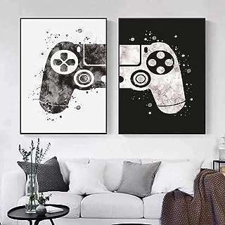 Toile murale de jeu vidéo décoration de salle de jeux peinture sur toile noir et blanc. Besoin de produits à petit prix ? DIAYTAR COTE D'IVOIRE  vous propose une large sélection d'articles discount, allant de la maison à l'électroménager en passant par l'informatique, la mode et les gadgets. Faites des économies en faisant vos achats chez nous !