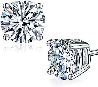 Boucles d'oreilles à tige en moissanite argent sterling 925 plaqué or. Cherchez-vous des produits de qualité à des prix abordables ? Ne cherchez plus ! DIAYTAR COTE D'IVOIRE  propose une sélection diversifiée de produits discount allant des articles ménagers aux produits high-tech, le tout à des prix défiant toute concurrence. N'attendez plus pour faire votre shopping malin.